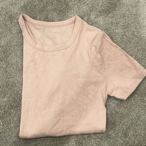 Light pink short sleeve